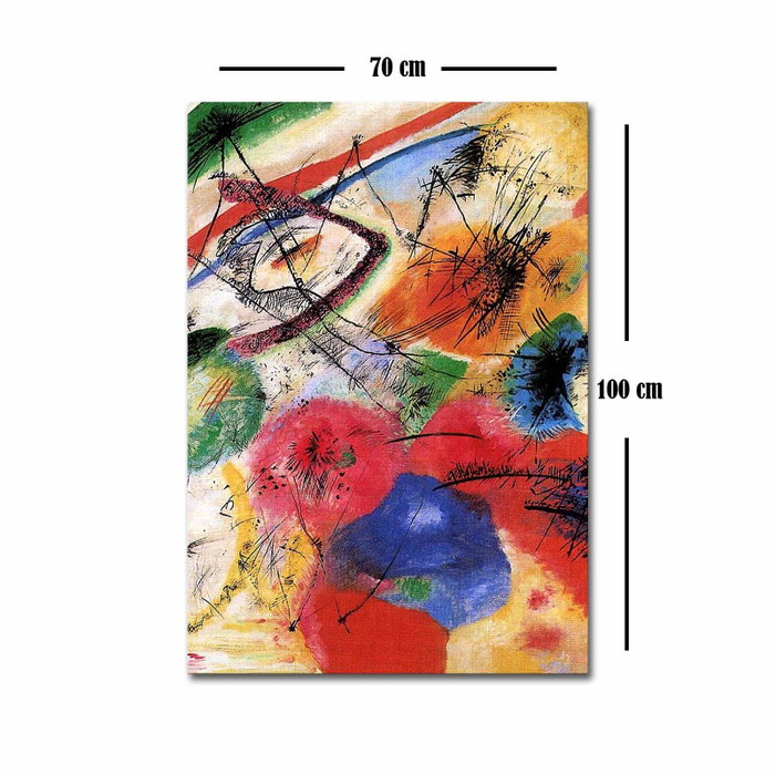 Wallity Lienzo Decorativo Kandinsky 70 x 100 cm